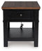 Wildenauer End Table - Golden Home Furniture (Columbus, OH) - Multi Location
