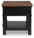 Wildenauer End Table - Golden Home Furniture (Columbus, OH) - Multi Location