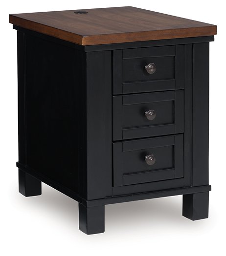 Wildenauer Chairside End Table - Golden Home Furniture (Columbus, OH) - Multi Location
