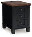 Wildenauer Chairside End Table - Golden Home Furniture (Columbus, OH) - Multi Location