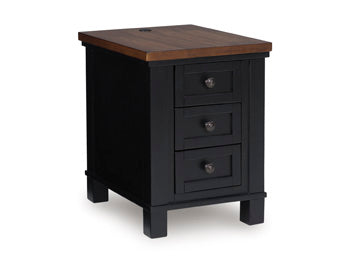 Wildenauer Chairside End Table - Golden Home Furniture (Columbus, OH) - Multi Location