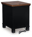 Wildenauer Chairside End Table - Golden Home Furniture (Columbus, OH) - Multi Location