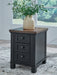 Wildenauer Chairside End Table - Golden Home Furniture (Columbus, OH) - Multi Location