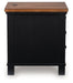 Wildenauer Chairside End Table - Golden Home Furniture (Columbus, OH) - Multi Location