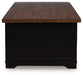 Wildenauer Lift-Top Coffee Table - Golden Home Furniture (Columbus, OH) - Multi Location