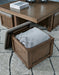 Boardernest Coffee Table with 4 Stools - Golden Home Furniture 