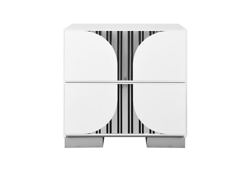 Talia White Nightstand - Golden Home Furniture (Columbus, OH) - Multi Location