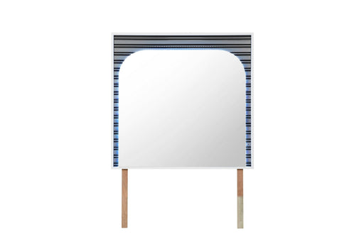 Talia White Mirror With Led - Golden Home Furniture (Columbus, OH) - Multi Location