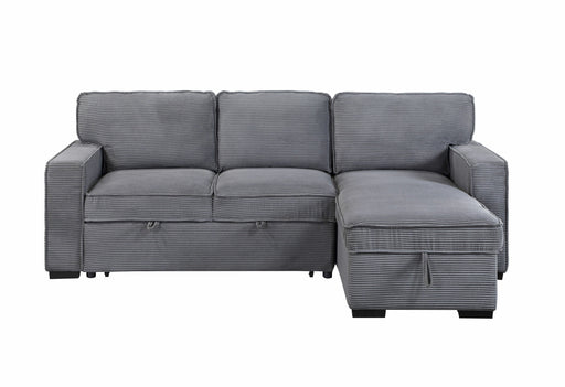 U0203 Light Grey Reversible Sofa Bed - Golden Home Furniture (Columbus, OH) - Multi Location
