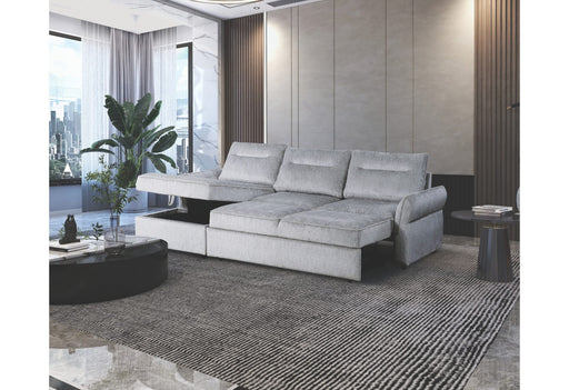 U0301 Grey Pull Out Sofa Bed - Golden Home Furniture (Columbus, OH) - Multi Location