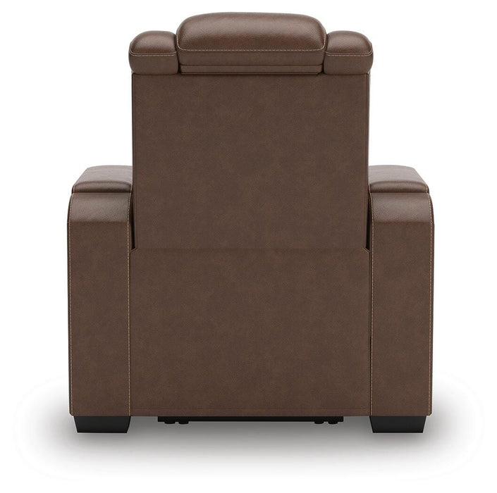 High Impact Power Recliner - Golden Home Furniture 
