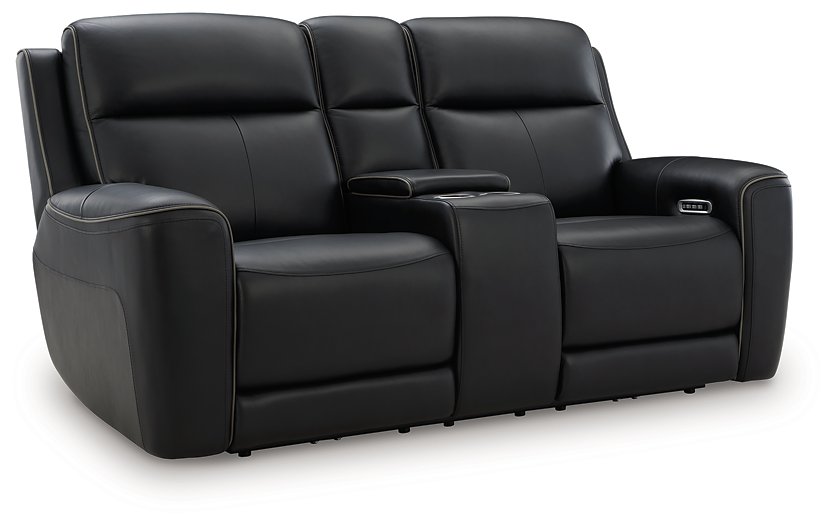 5Z-Relaxation Power Reclining Loveseat with Console - Golden Home Furniture (Columbus, OH) - Multi Location