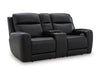 5Z-Relaxation Power Reclining Loveseat with Console - Golden Home Furniture (Columbus, OH) - Multi Location