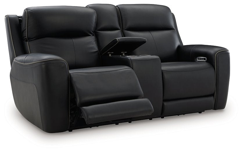 5Z-Relaxation Power Reclining Loveseat with Console - Golden Home Furniture (Columbus, OH) - Multi Location