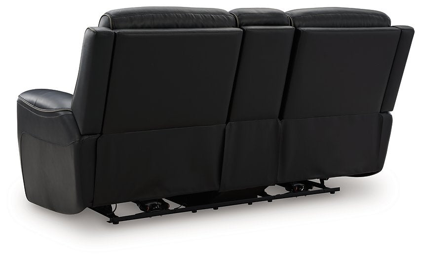 5Z-Relaxation Power Reclining Loveseat with Console - Golden Home Furniture (Columbus, OH) - Multi Location