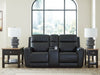 5Z-Relaxation Power Reclining Loveseat with Console - Golden Home Furniture (Columbus, OH) - Multi Location