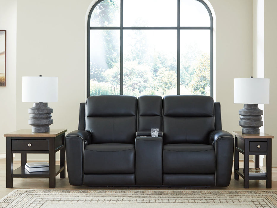 5Z-Relaxation Power Reclining Loveseat with Console - Golden Home Furniture (Columbus, OH) - Multi Location
