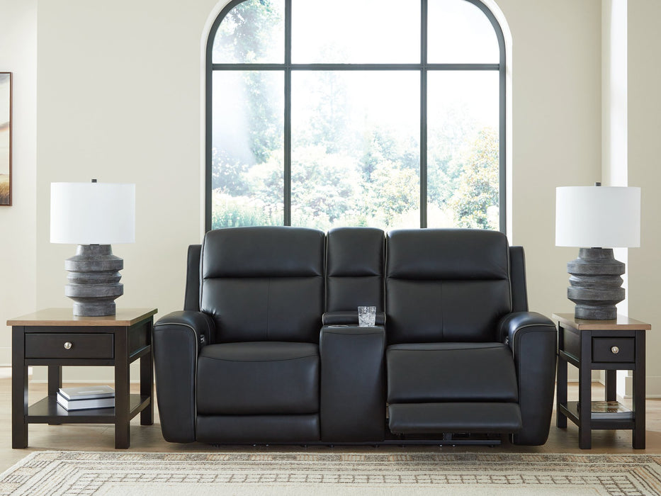 5Z-Relaxation Power Reclining Loveseat with Console - Golden Home Furniture (Columbus, OH) - Multi Location