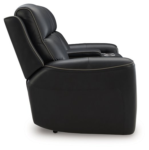 5Z-Relaxation Power Reclining Loveseat with Console - Golden Home Furniture (Columbus, OH) - Multi Location