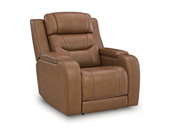 Knightington Power Recliner with Audio Seating - Golden Home Furniture (Columbus, OH) - Multi Location