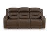 Knightington Power Reclining Sofa with Audio Seating - Golden Home Furniture (Columbus, OH) - Multi Location