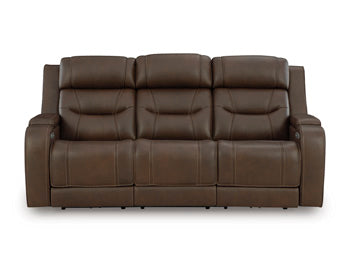 Knightington Power Reclining Sofa with Audio Seating - Golden Home Furniture (Columbus, OH) - Multi Location