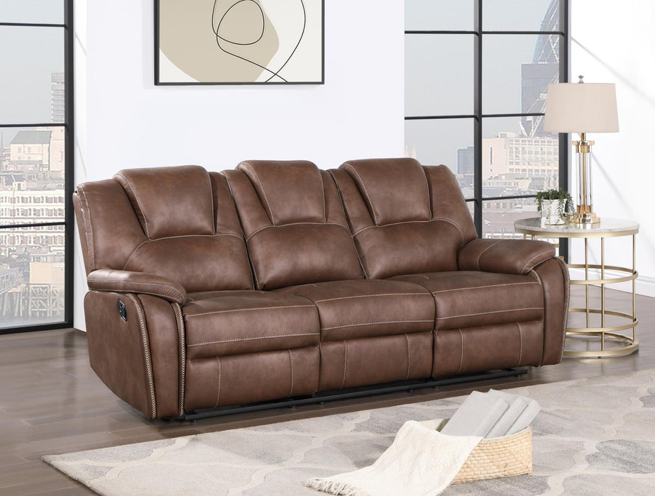 U120 Brown Motion Recliner