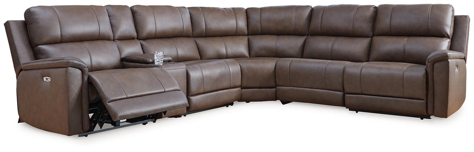 Bleckley Power Reclining Sectional - Golden Home Furniture 