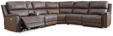 Bleckley Power Reclining Sectional - Golden Home Furniture 