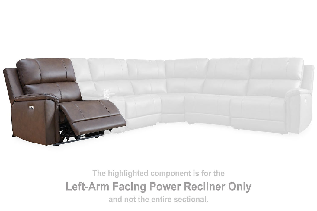 Bleckley Power Reclining Sectional - Golden Home Furniture 