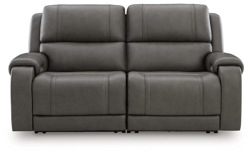 5Z - Pittson Power Reclining Sectional Loveseat