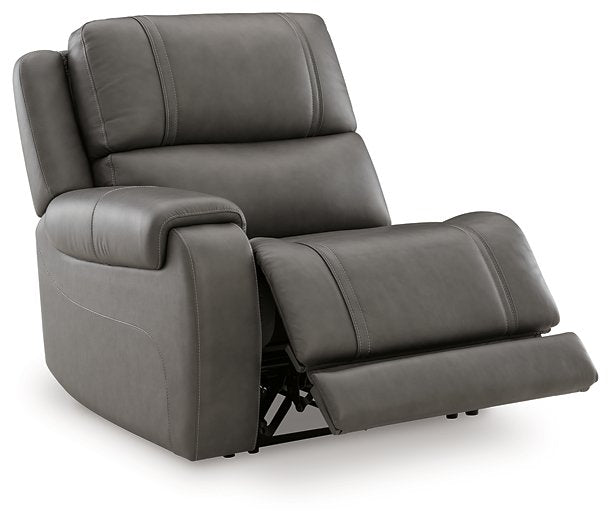 5Z - Pittson Power Reclining Sectional Loveseat