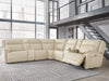 Double Deal Reclining Sectional with 2 Consoles - Golden Home Furniture (Columbus, OH) - Multi Location