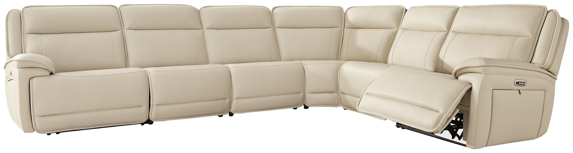 Double Deal Reclining Sectional - Golden Home Furniture (Columbus, OH) - Multi Location