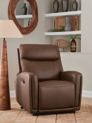 Pincara Power AutoGlide Recliner - Golden Home Furniture 