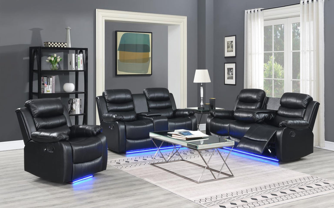U154 Motion Sofa-Motion Loveseat