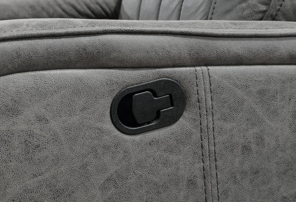 U172 Gray Motion Glider Recliner