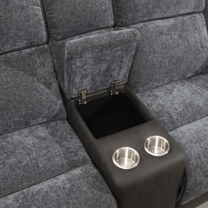 Gray Motion Glider Chair - Golden Home Furniture 
