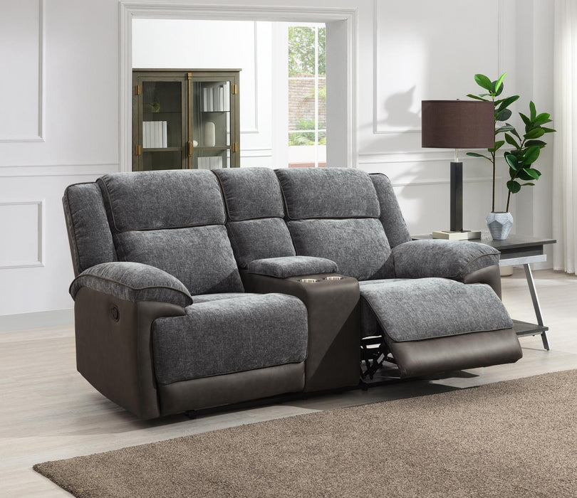 Gray Motion Glider Chair - Golden Home Furniture 