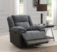 Gray Motion Glider Chair - Golden Home Furniture 