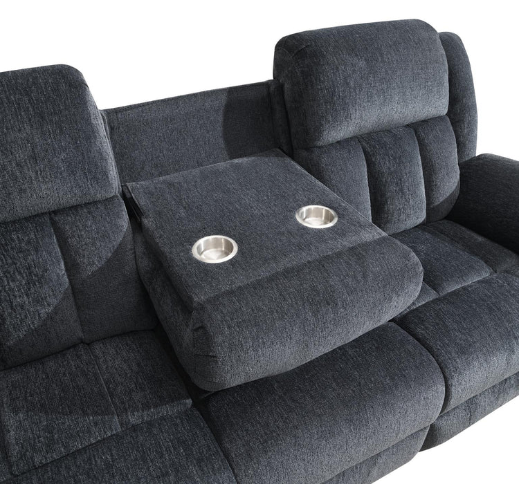Gray Motion Glider Chair - Golden Home Furniture 