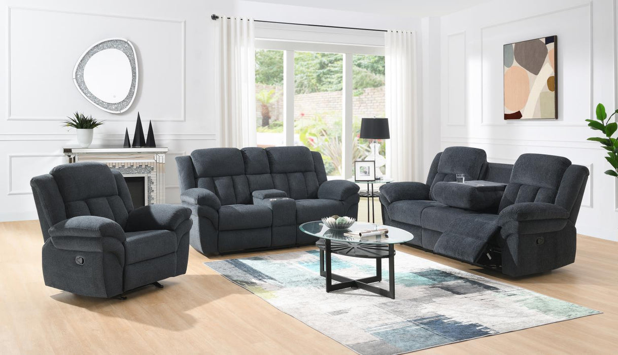 Gray Motion Glider Chair - Golden Home Furniture 