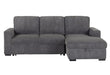 U2660 Grey L Sectional Pullout - Golden Home Furniture (Columbus, OH) - Multi Location