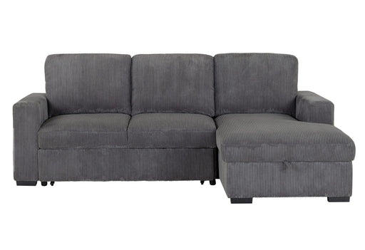 U2660 Grey L Sectional Pullout - Golden Home Furniture (Columbus, OH) - Multi Location