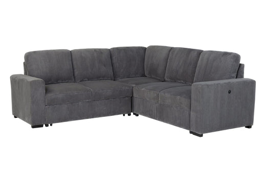 U2660 Grey Sectional Sofa-Without Chaise - Golden Home Furniture (Columbus, OH) - Multi Location