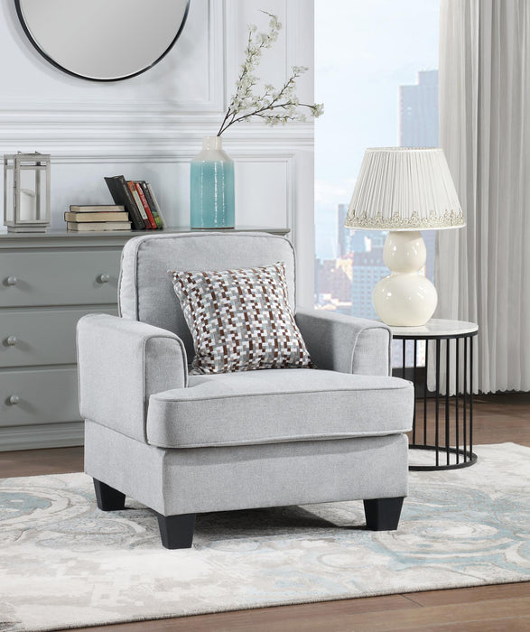 U418 Silver Chair