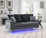 Gray Led Chair - Golden Home Furniture 