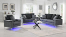 Gray Led Chair - Golden Home Furniture 