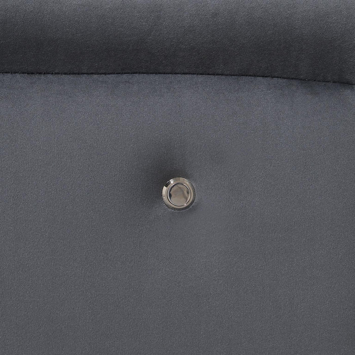 Gray Led Chair - Golden Home Furniture 