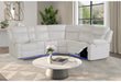 U6026 Blanche White Sectional Sofa - Golden Home Furniture (Columbus, OH) - Multi Location